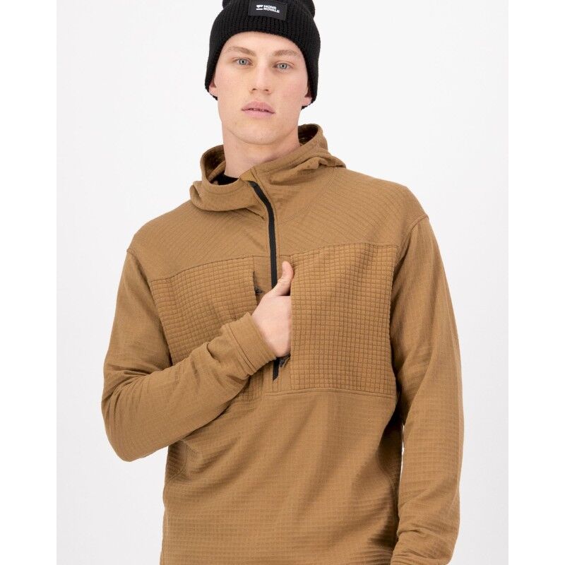 Mons Royale Offgrid Merino Fleece 1/2 Zip Long Sleeve - Merino Fleecejacke - Herren | Hardloop