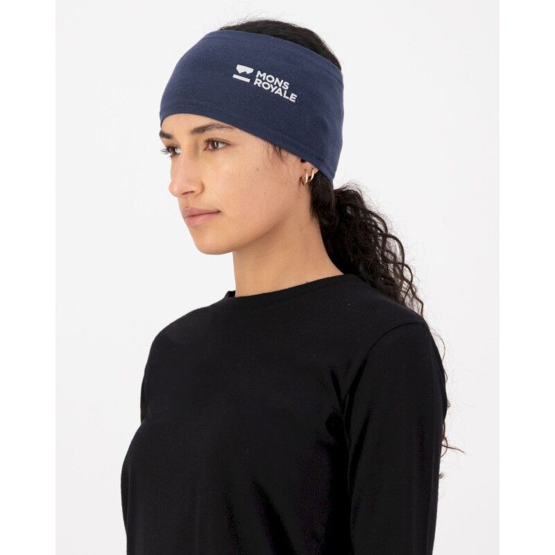 Mons Royale Haines Helmet Liner - Merino wool Headband | Hardloop