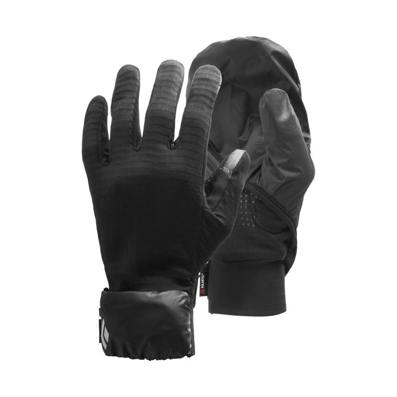 Black Diamond Wind Hood Gridtech Gloves - Luva de caminhada | Hardloop
