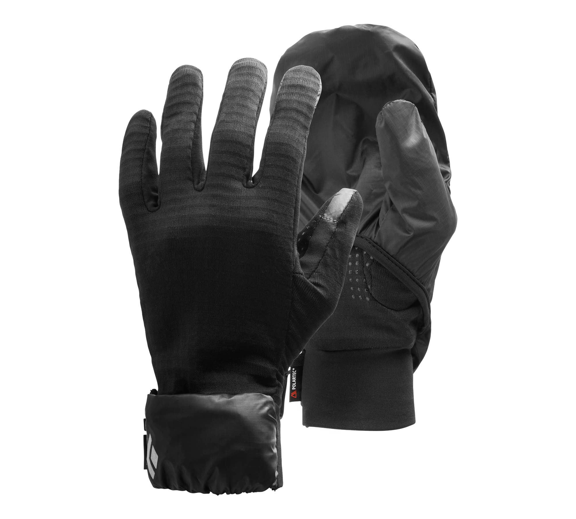 Black Diamond Wind Hood Gridtech Gloves - Hanskat