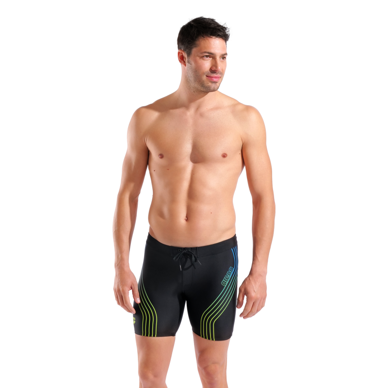 Swim Mid Jammer Graphic - Uimahousut