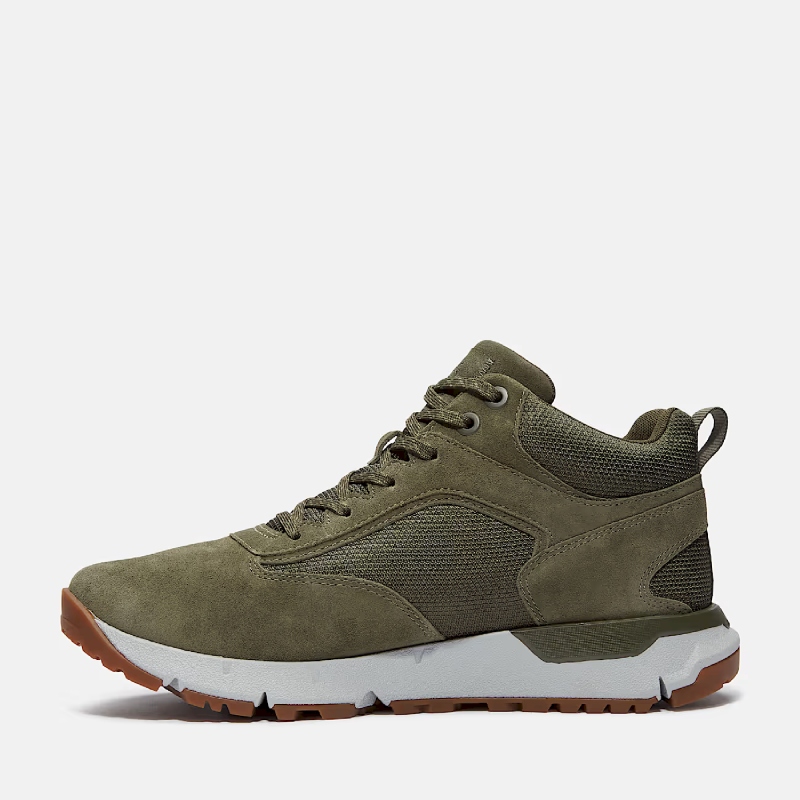 Timberland Voyager Park Lace-Up Mid-Top Sneakers - Chaussures lifestyle homme | Hardloop