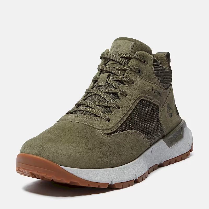 Timberland Voyager Park Lace-Up Mid-Top Sneakers - Lifestyle shoes - Men's | Hardloop