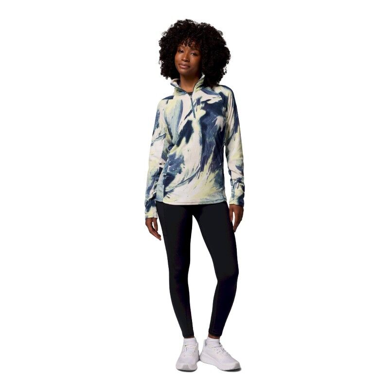 Columbia Glacial IV Print 1/2 Zip - Fleecetakki - Naiset | Hardloop