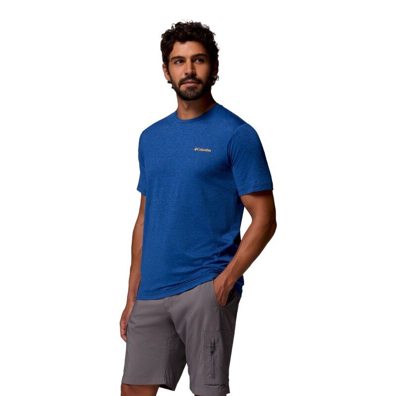 Columbia Kwick Hike Back Graphic SS Tee - T-shirt homme | Hardloop