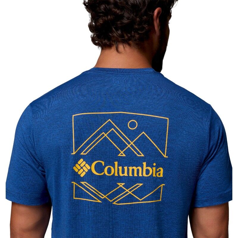 Columbia Kwick Hike Back Graphic SS Tee - T-shirt - Men's | Hardloop