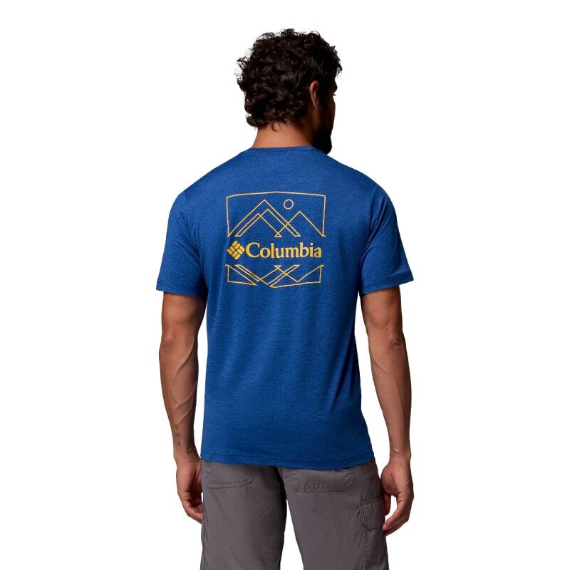 Columbia Kwick Hike Back Graphic SS Tee - T-shirt - Men's | Hardloop
