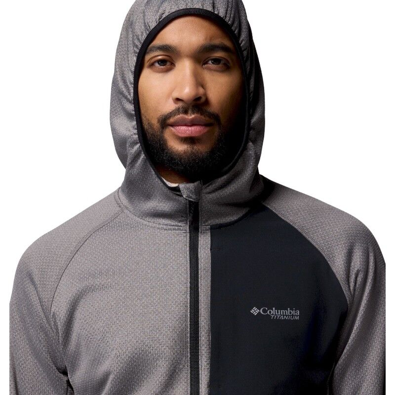 Columbia Triple Canyon Grid Fleece Hooded Full Zip II - Giacca in pile - Uomo | Hardloop