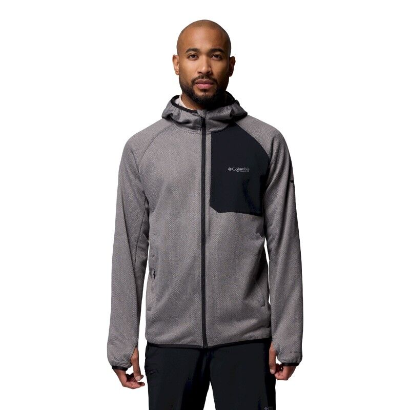 Triple Canyon Grid Fleece Hooded Full Zip II - Fleece jacket - Men's
