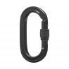 Black Diamond Oval Keylock Screwgate - Moschettone