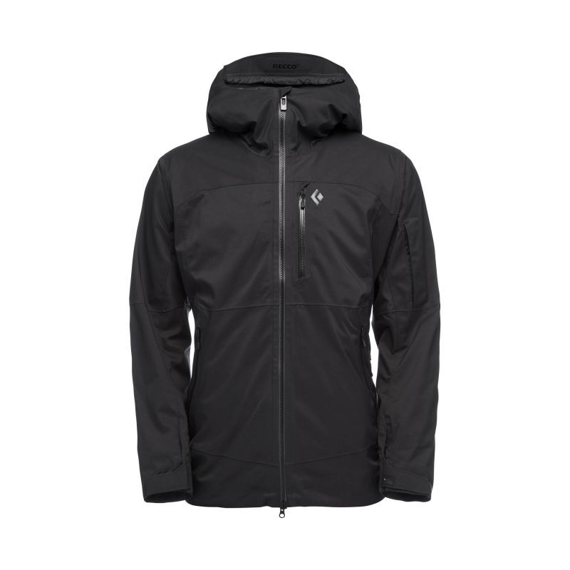 Black Diamond Boundary Line Mapped Jacket - Ski-jas - Heren