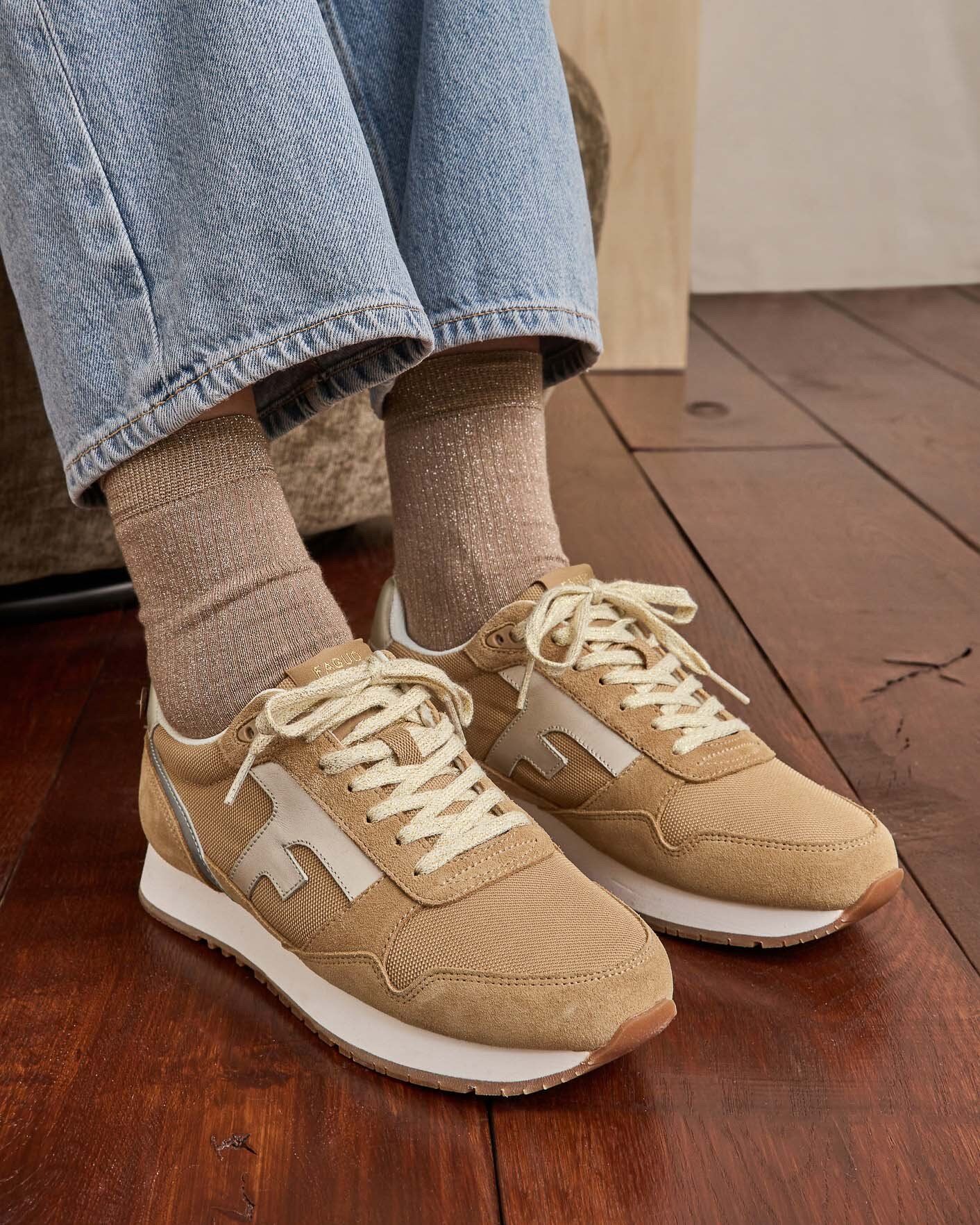 Faguo Elm Syn Woven Suede - Lifestyle shoes - Women's | Hardloop