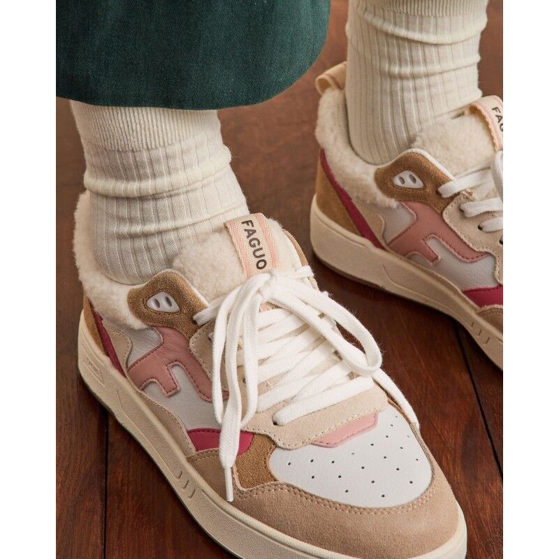 Faguo Dahlia Leather Suede - Chaussures lifestyle femme | Hardloop