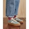 Faguo Walnut Platform Tennis Suede - Chaussures lifestyle femme | Hardloop