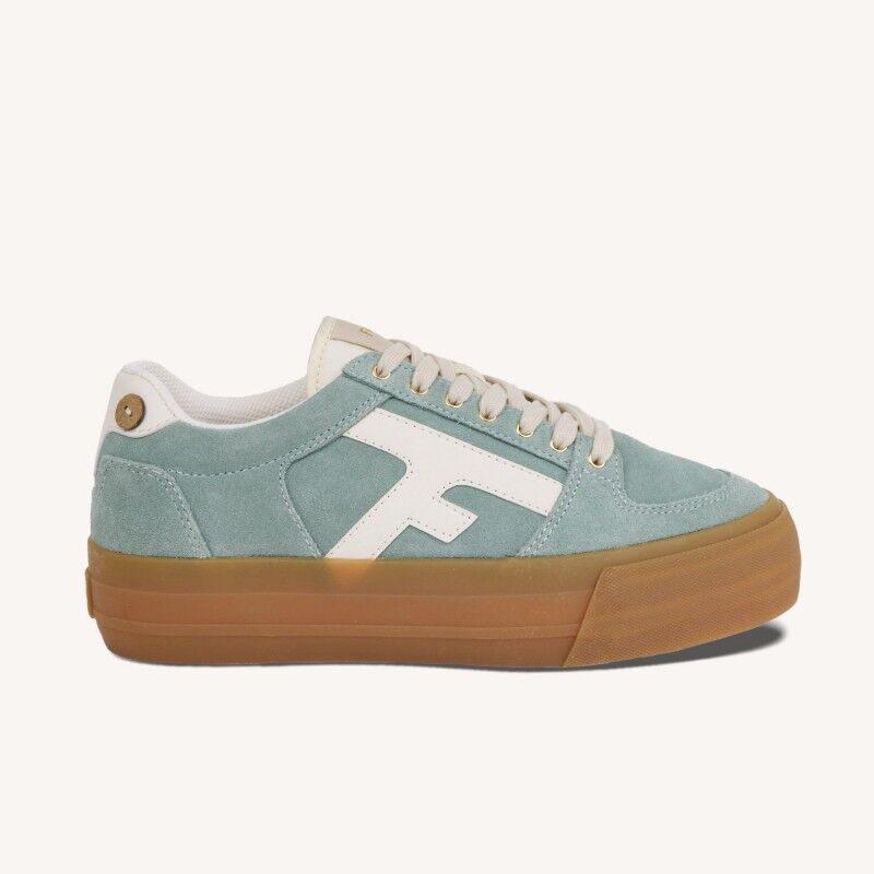 Walnut Platform Tennis Suede - Sapatilhas lifestyle mulher