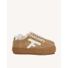 Faguo Walnut Platform Tennis Suede - Scarpe lifestyle - Donna | Hardloop