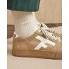 Faguo Walnut Platform Tennis Suede - Lifestyle Schuhe - Damen | Hardloop
