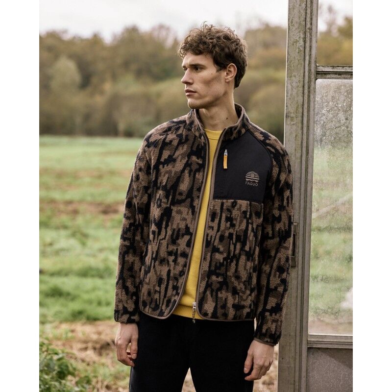 Faguo Senart Polar Knit - Pánská fleesová mikina | Hardloop