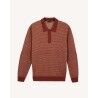 Burgundy / Beige
