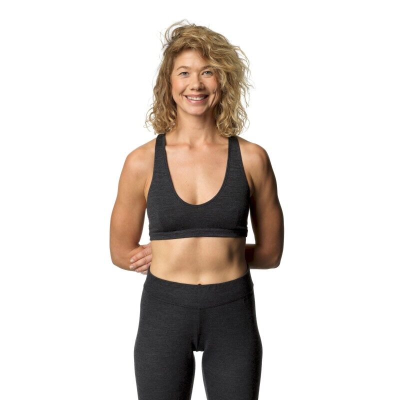 Houdini Sportswear Wander Bra - Merino Wool Sports Bra | Hardloop