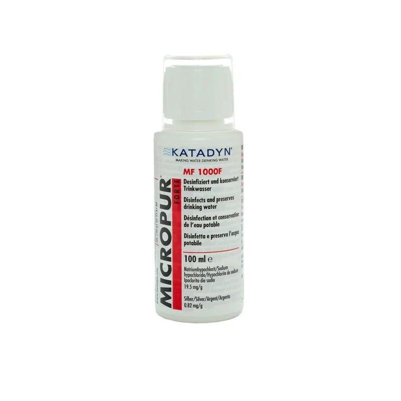 Katadyn Micropur MF 1T Forte : comprimés purificateurs désinfectant eau en randonnée Katadyn Micropur MF 1T Forte : comprimés purificateurs désinfectant eau en randonnée