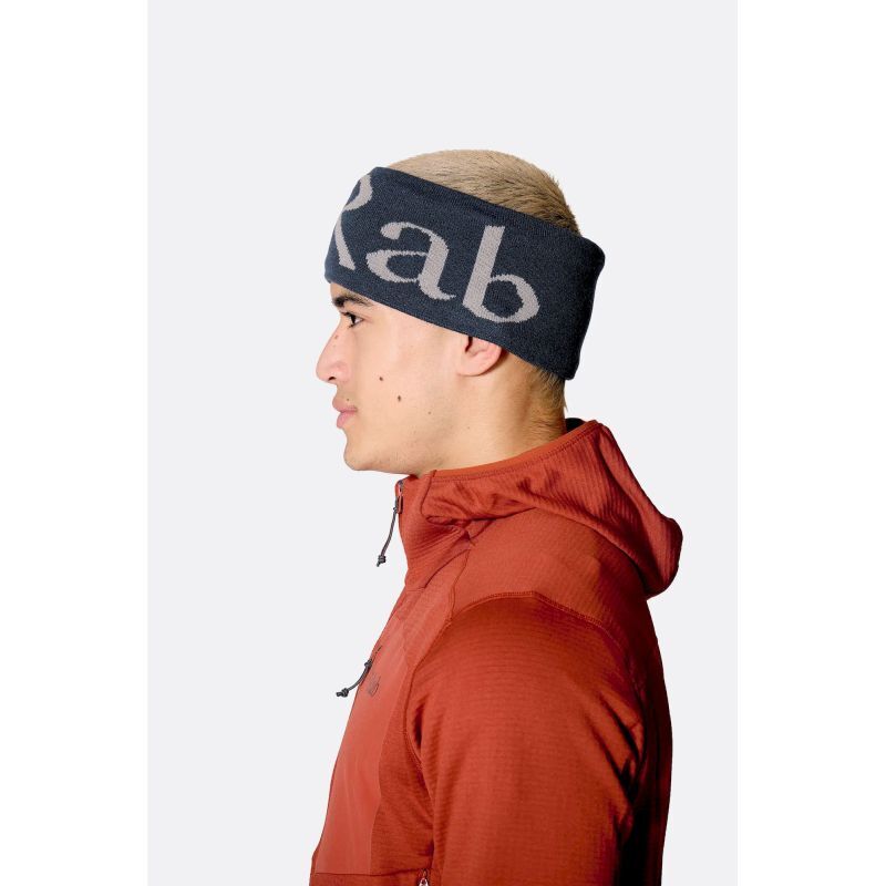 Rab Knitted Logo Headband - Pandebånd | Hardloop