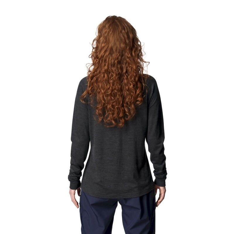 Houdini Sportswear Activist Turtleneck - Jersey de lana merino - Mujer | Hardloop