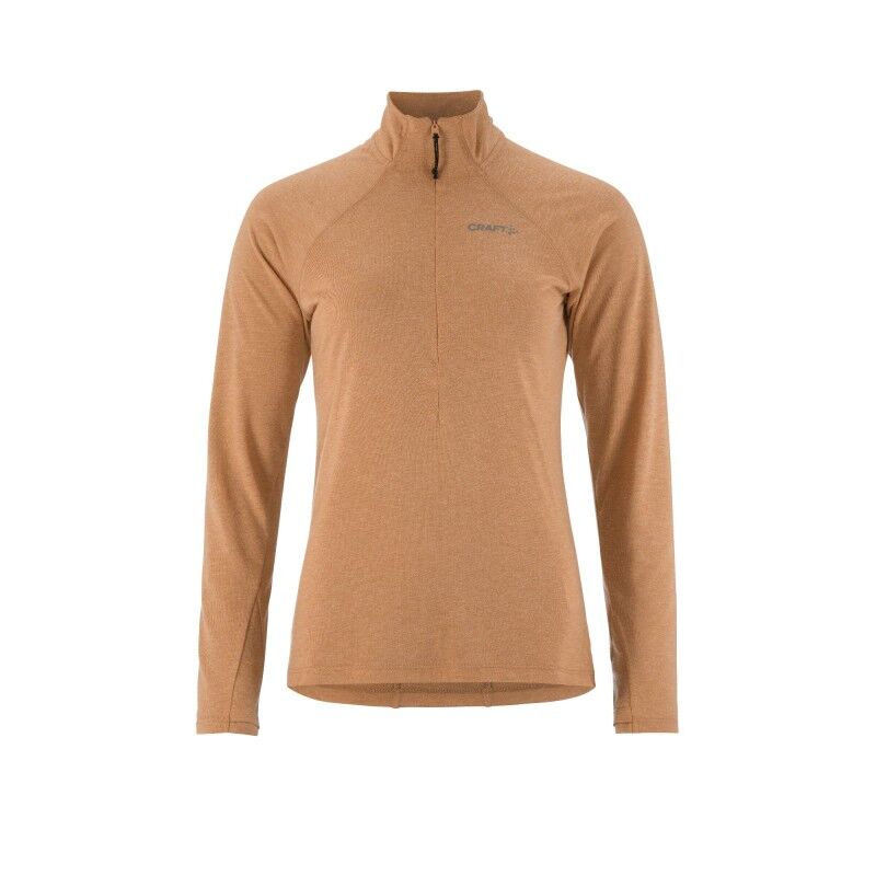 Wool LS Tee - Fleecevest - Dames