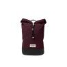Aubergine / Cream Leather