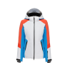 White  / Coral  / Blue