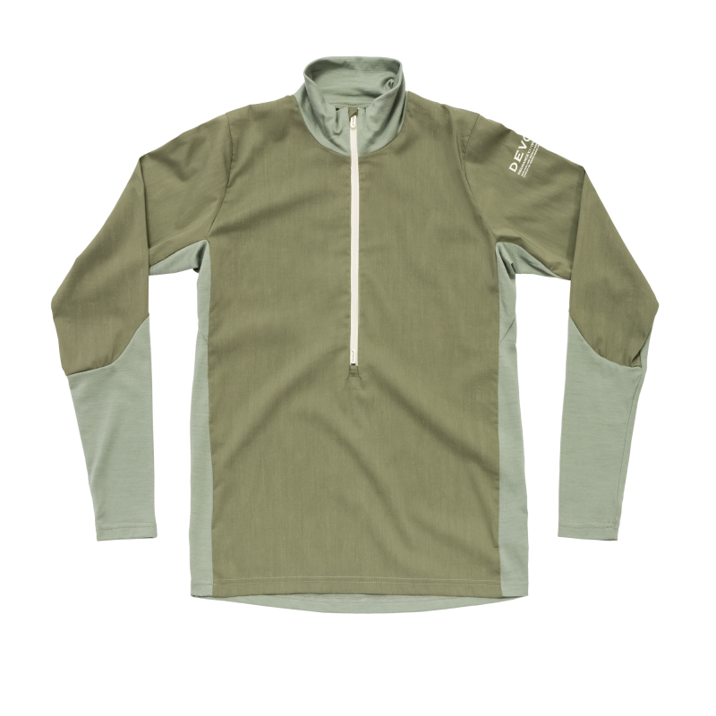Endurance Merino Cover Zip - Maillot thermique laine mérinos femme