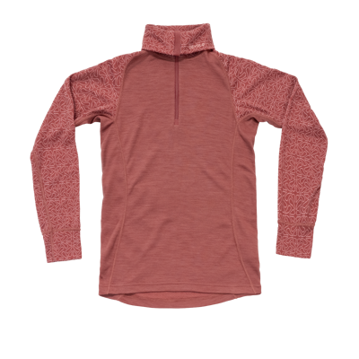 Duo Active Merino 205 Zip Neck - Maillot thermique laine mérinos femme