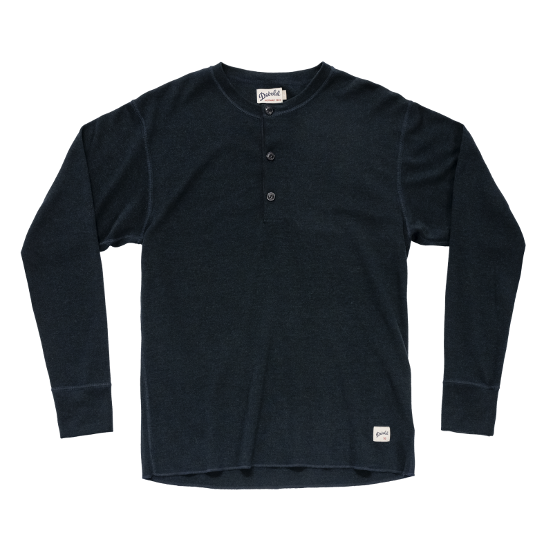 Archive Henly LS - Merino-shirt