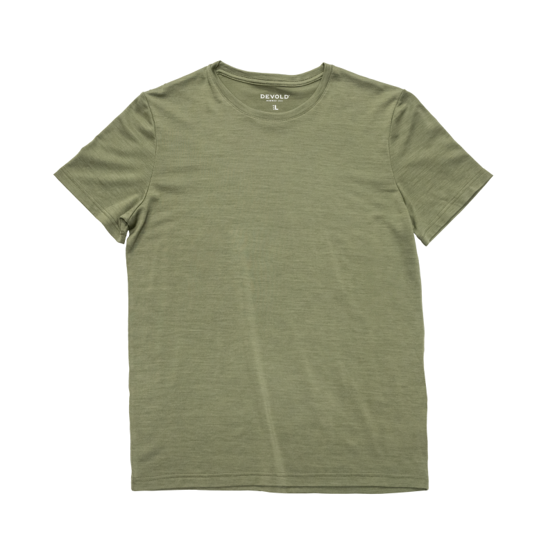 Classic Tee Man - Camiseta de lã merino homem