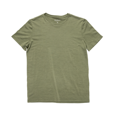 Classic Tee Man - Camiseta de lã merino homem