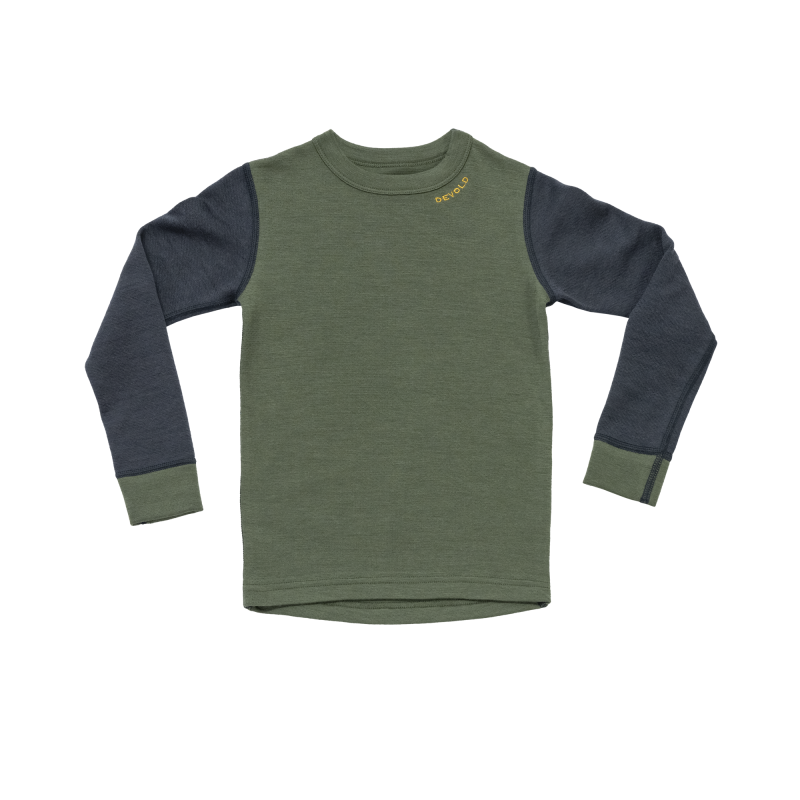 Devold Expedition Merino Shirt Kid - Maillot thermique laine mérinos enfant | Hardloop