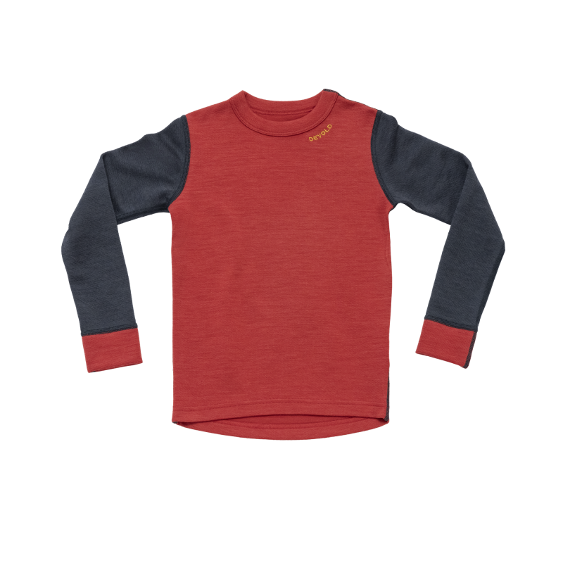 Expedition Merino Shirt Kid - Maillot thermique laine mérinos enfant