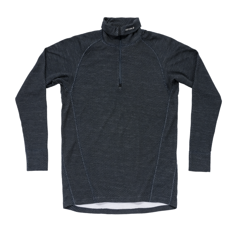 Devold Duo Active Merino 205 Zip Neck - Merinoulltröja - Herr | Hardloop