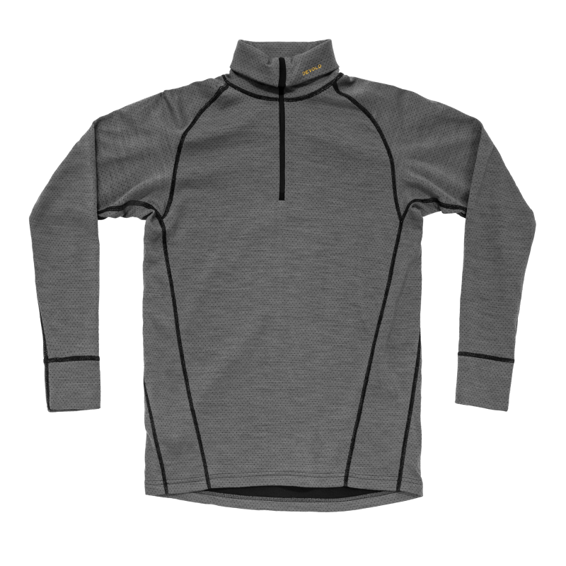 Duo Active Merino 205 Zip Neck - Pánské Merinoové Trička