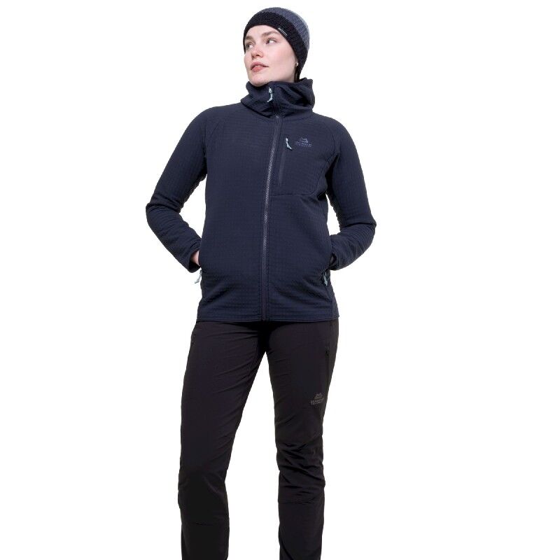 Shroud Hooded Jacket - Giacca in pile - Donna