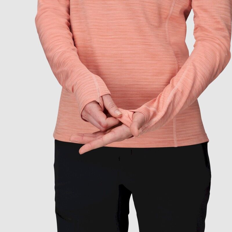 Outdoor Research Vigor Grid Fleece Pullover Hoodie - Intimo - Donna | Hardloop