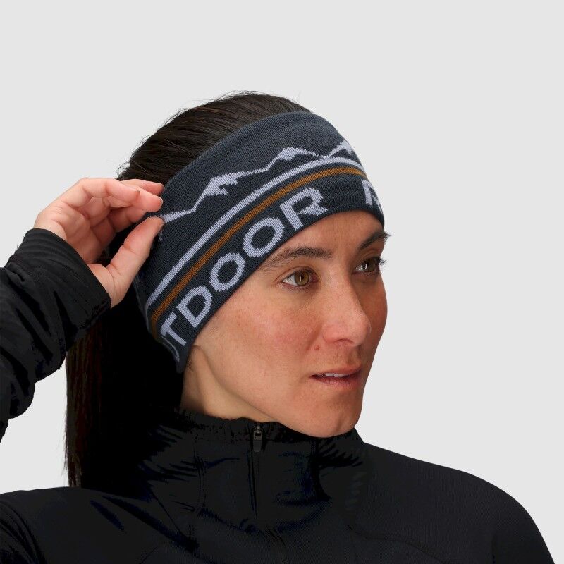 Outdoor Research OR Logo Knit Headband - Cinta de lana merino | Hardloop