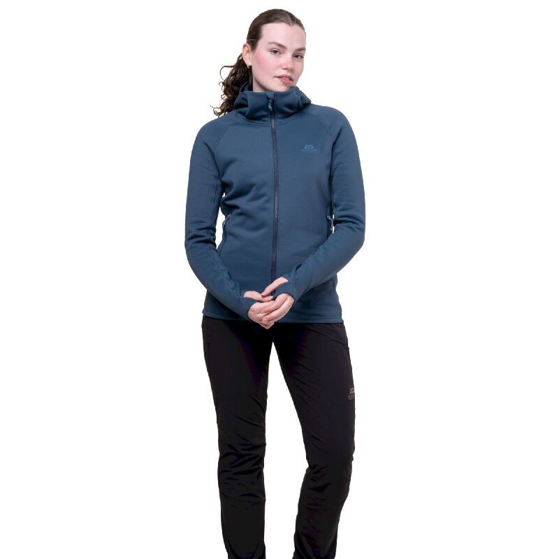 Mountain Equipment Jorasses Hooded Jacket - Fleecetröjor - Dam | Hardloop
