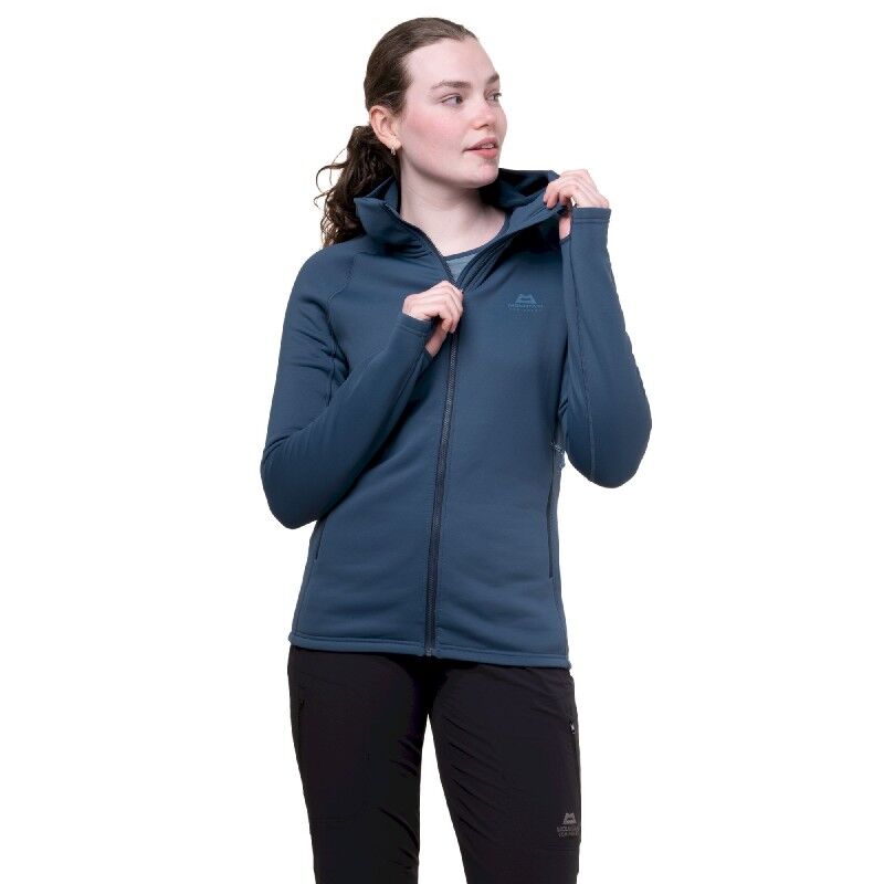 Mountain Equipment Jorasses Hooded Jacket - Bluza polarowa damska | Hardloop