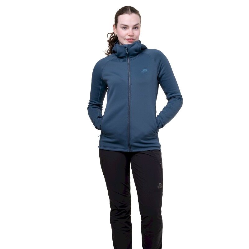 Mountain Equipment Jorasses Hooded Jacket - Dámská fleesová mikina | Hardloop