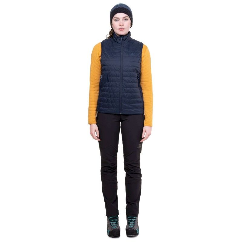 Mountain Equipment Fractal Vest - Colete penas mulher | Hardloop