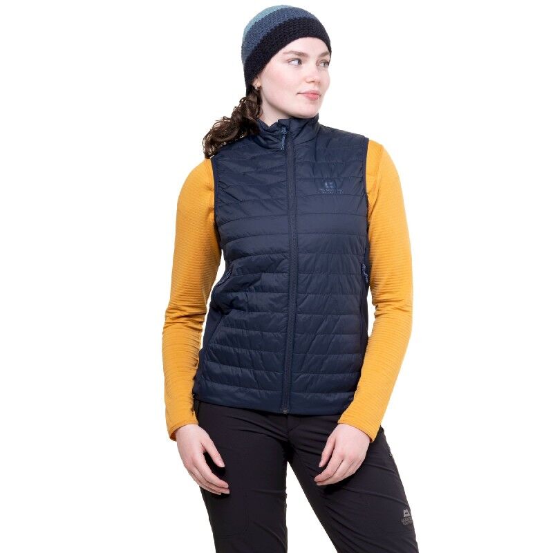Mountain Equipment Fractal Vest - Colete penas mulher | Hardloop