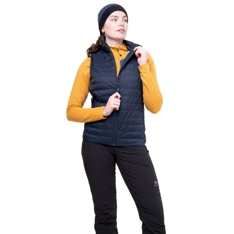 Mountain Equipment Fractal Vest - Colete penas mulher | Hardloop