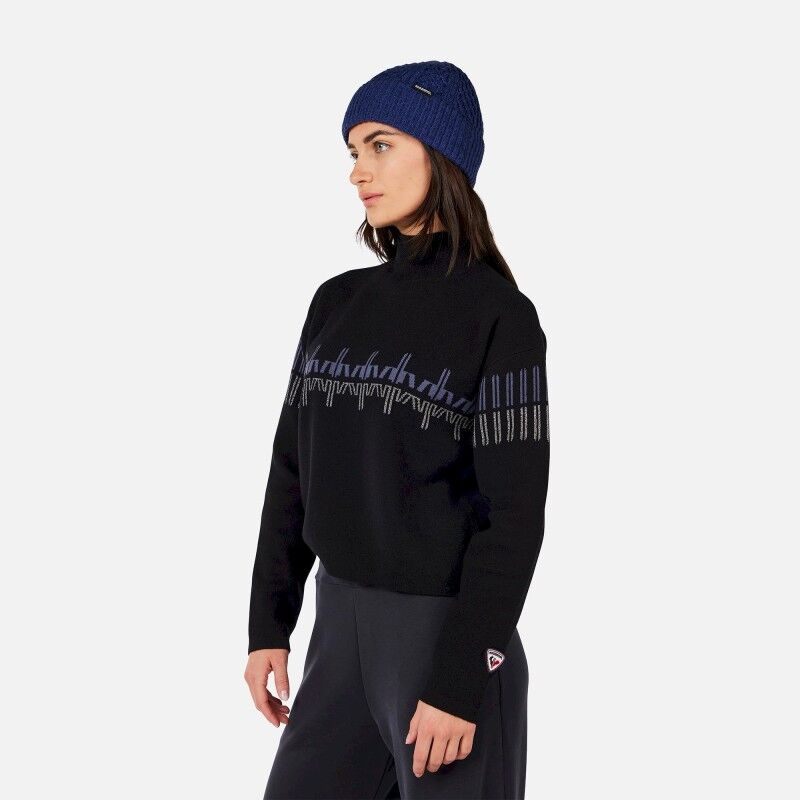 Rossignol Patterned TN Sweater - Suéter de lã merino mulher | Hardloop