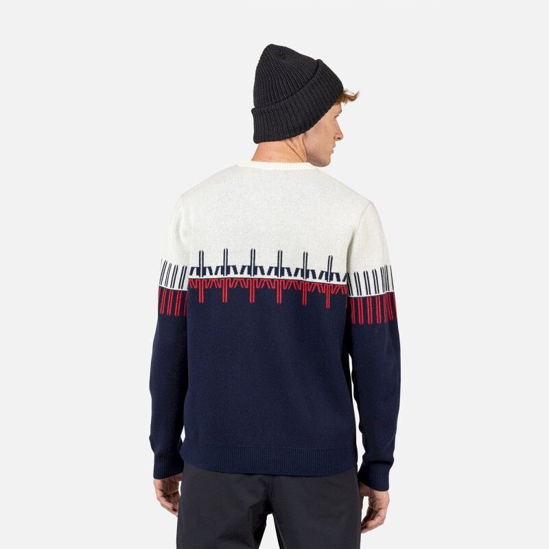 Rossignol Patterned CN Sweater - Merinopullover - Herren | Hardloop